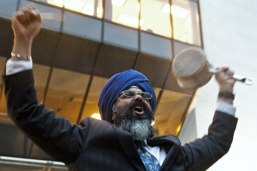 Solidarity out of province | Demonstration of Support for Quebecers in Vancouver | May 31st, 2012