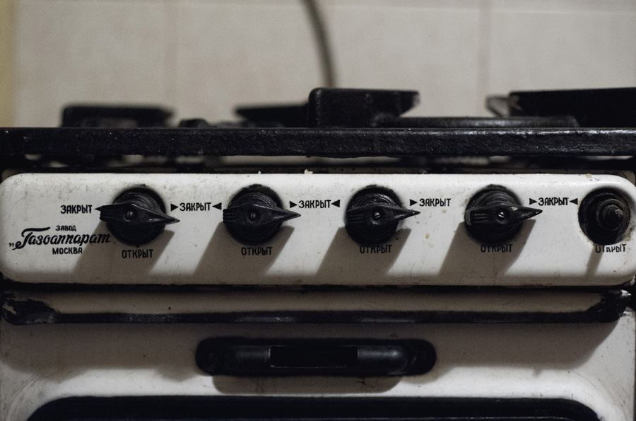 The kommunalka was built in 1903 and is still home to old appliances.