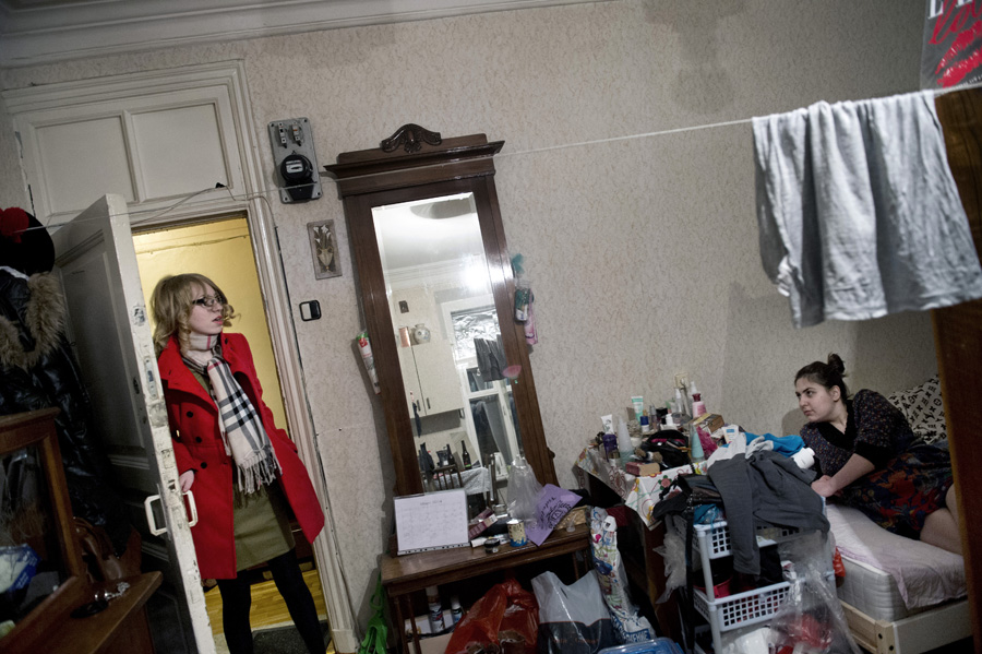 Monthly rent averages 22,000 rubles (about $425) per room. Residents prefer to share rooms in favor of lower living costs.