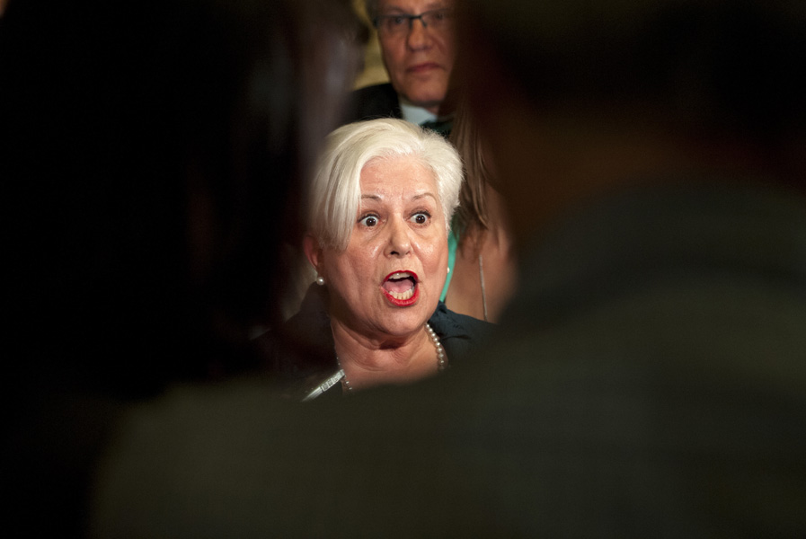 Louise Harel, chef de Vision Montréal, à la mairie de Montréal