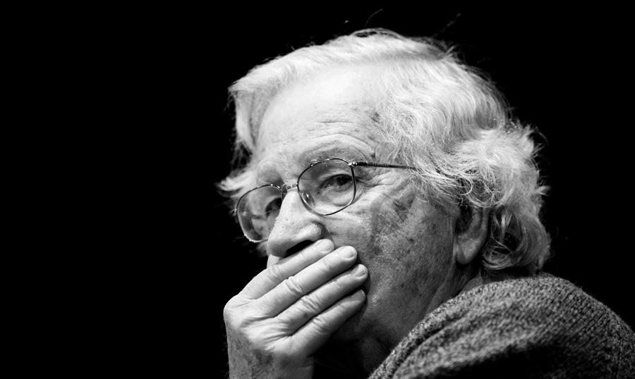 Noam Chomsky à Montréal