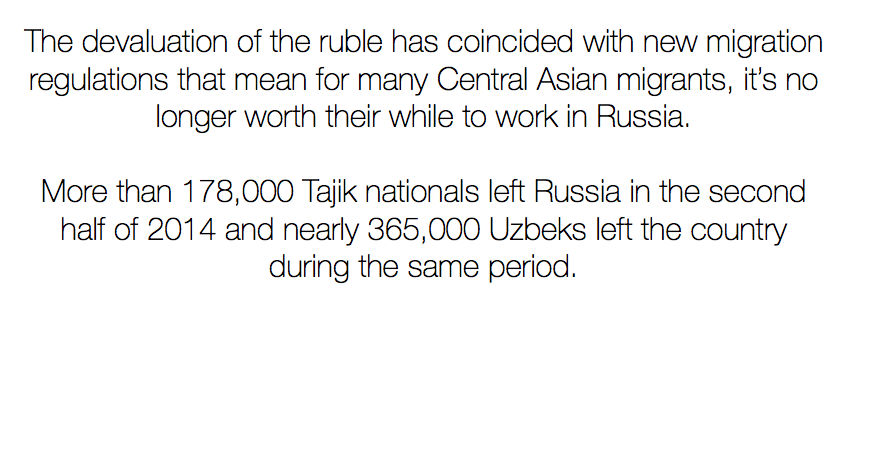 Read the story: http://www.themoscowtimes.com/news/article/one-way-ticket-to-dushanbe-russia-sees-exodus-of-migrant-workers-video/515512.html
