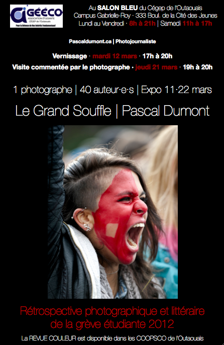 GATINEAU/OTTAWA - https://www.facebook.com/events/153075374851676