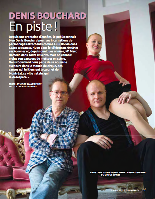 Denis Bouchard | UNE | Itinéraire