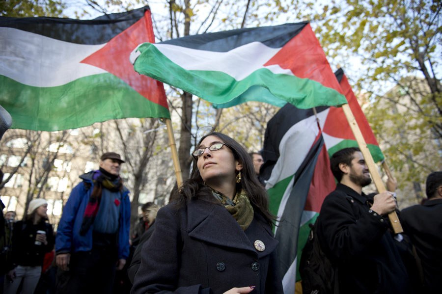 Manifestation de soutien à Gaza